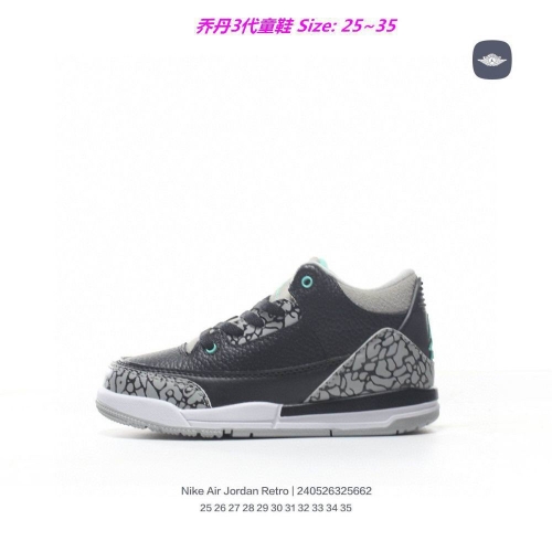 Air Jordan 3 Kids Shoes 1025 Child