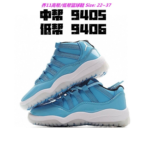 Air Jordan 11 Kids Shoes 1018 Child