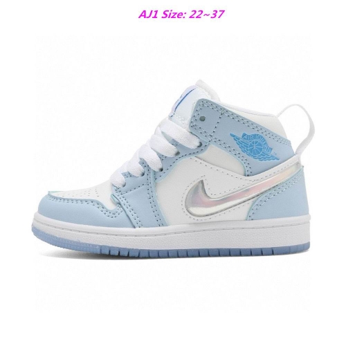 Air Jordan 1 Kids Shoes 1133 Child