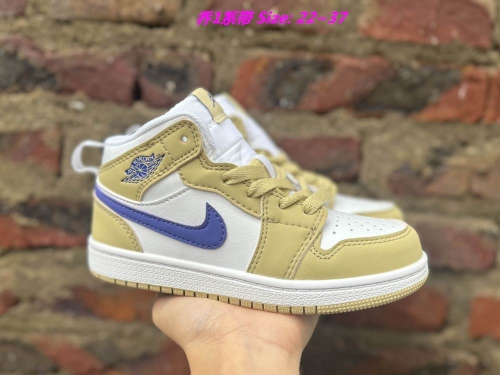 Air Jordan 1 Kids Shoes 1110 Child