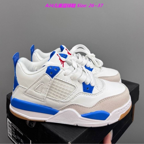 Air Jordan 4 Kids Shoes 1088 Child