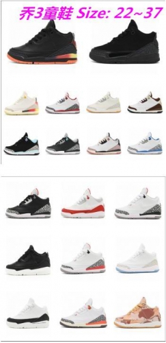 Air Jordan 3 Kids Shoes 1075 Child