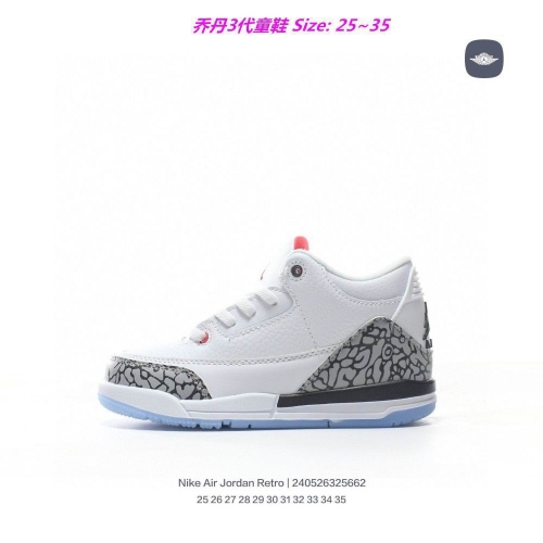 Air Jordan 3 Kids Shoes 1023 Child