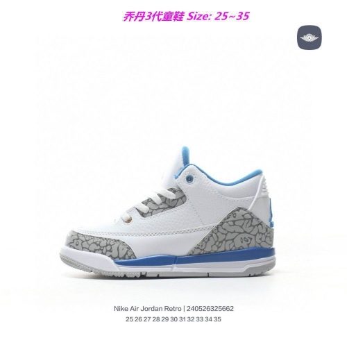 Air Jordan 3 Kids Shoes 1013 Child