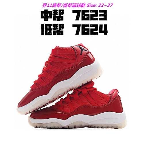 Air Jordan 11 Kids Shoes 1015 Child