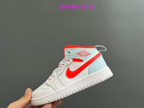 Air Jordan 1 Kids Shoes 1182 Child