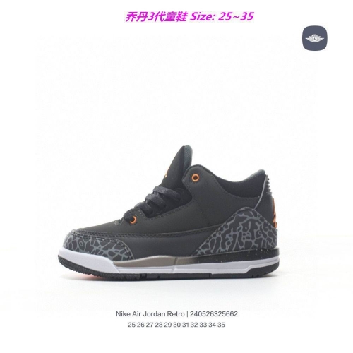 Air Jordan 3 Kids Shoes 1016 Child