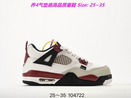 Air Jordan 4 Kids Shoes 1059 Child