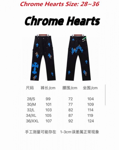 C.h.r.o.m.e. H.e.a.r.t.s. Long Jeans 3908 Men