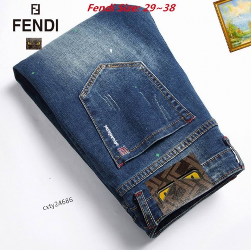 F.e.n.d.i. Long Jeans 3208 Men