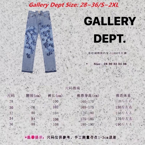 G.a.l.l.e.r.y. D.e.p.t. Long Jeans 3219 Men