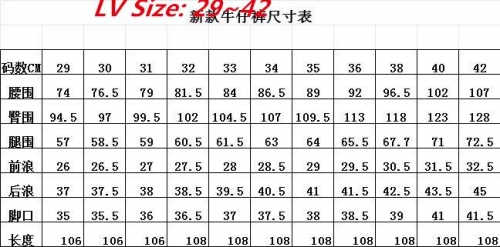 L...V... Long Jeans 6177 Men