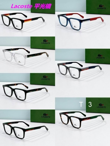 L.a.c.o.s.t.e. Plain Glasses AAAA 10001