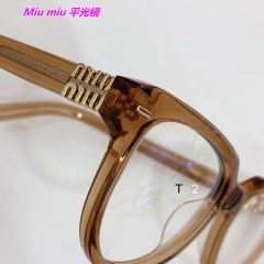 M.i.u. m.i.u. Plain Glasses AAAA 10011