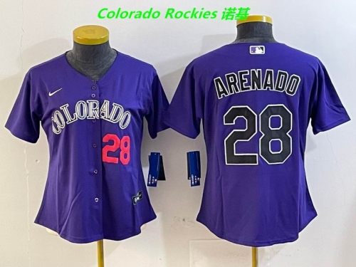MLB Colorado Rockies 068 Women