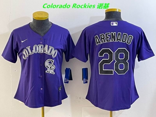 MLB Colorado Rockies 067 Women
