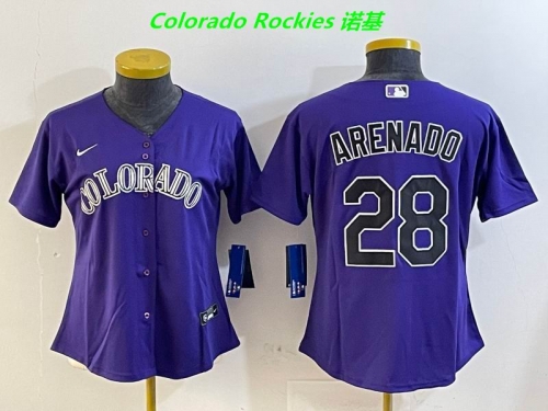 MLB Colorado Rockies 066 Women