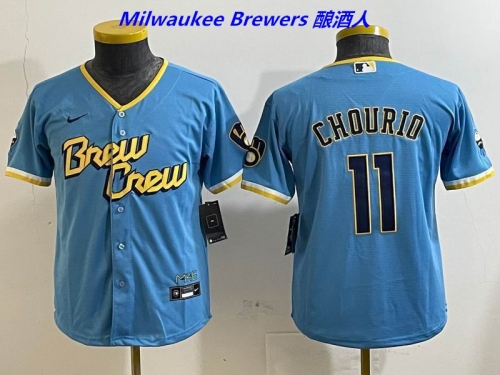MLB Milwaukee Brewers 100 Youth/Boy