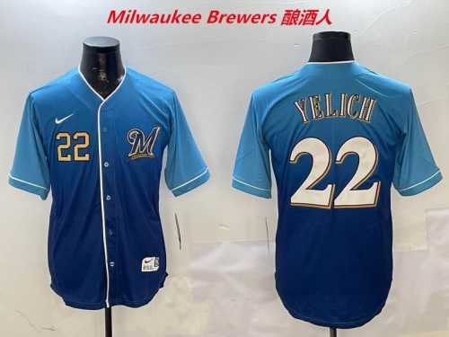 MLB Milwaukee Brewers 132 Men