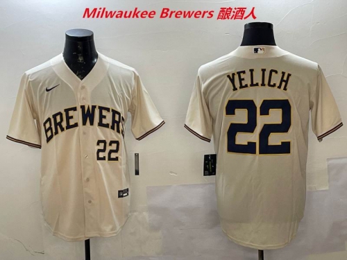 MLB Milwaukee Brewers 107 Men