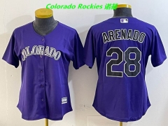 MLB Colorado Rockies 077 Women
