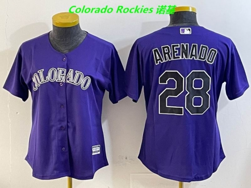 MLB Colorado Rockies 077 Women