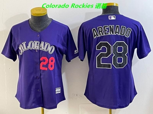 MLB Colorado Rockies 079 Women