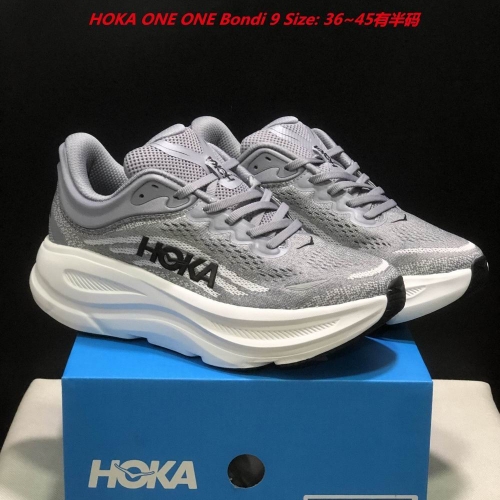 Hoka One One Bondi 9 Sneakers Shoes 010 Men/Women