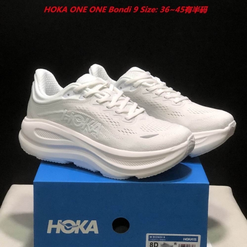 Hoka One One Bondi 9 Sneakers Shoes 008 Men/Women