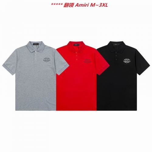 A.m.i.r.i. Lapel T-shirt 5123 Men