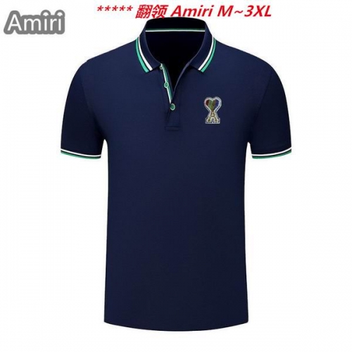 A.m.i.r.i. Lapel T-shirt 5137 Men