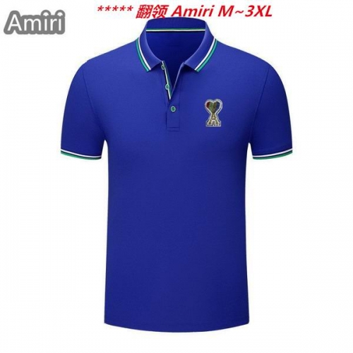 A.m.i.r.i. Lapel T-shirt 5136 Men