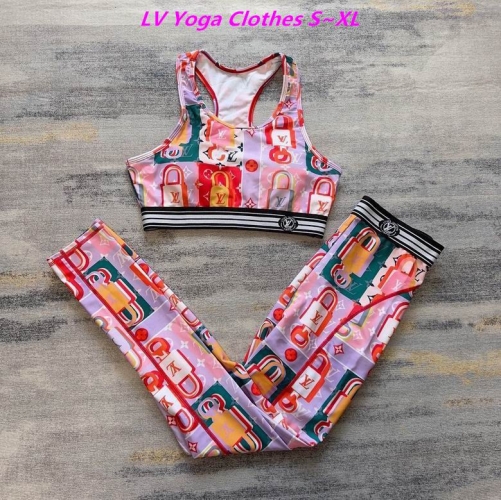 L...V... Yoga Clothes 3117 Women
