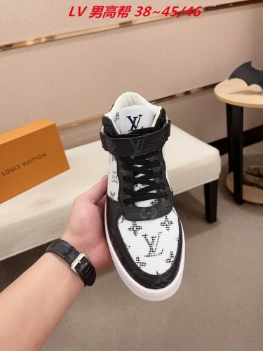 L...V... Men High Top Shoes 2543 Men