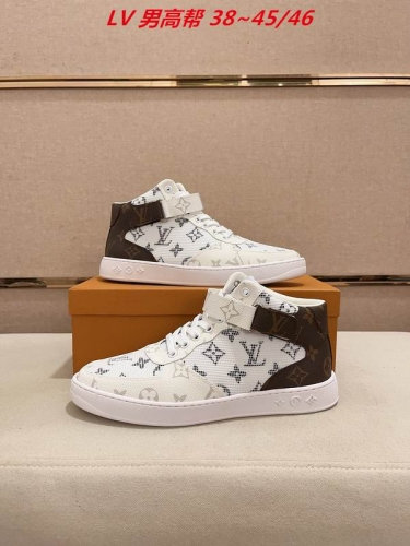 L...V... Men High Top Shoes 2544 Men
