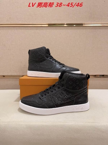 L...V... Men High Top Shoes 2535 Men