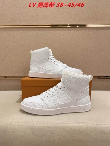 L...V... Men High Top Shoes 2537 Men