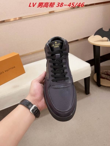 L...V... Men High Top Shoes 2528 Men