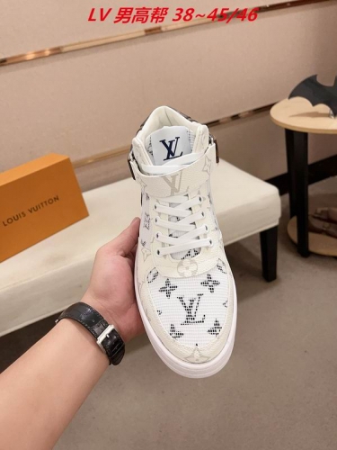 L...V... Men High Top Shoes 2545 Men