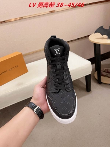 L...V... Men High Top Shoes 2536 Men