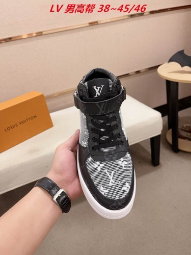 L...V... Men High Top Shoes 2541 Men