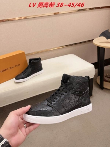 L...V... Men High Top Shoes 2534 Men