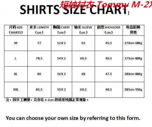 T.o.m.m.y. Short Shirt 4052 Men