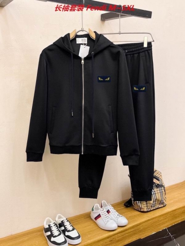 F.e.n.d.i. Two Pieces Long Suit 4793 Men