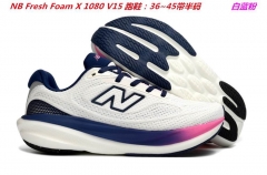 NB Fresh Foam X 1080 V15 Sneakers Shoes 011 Men/Women