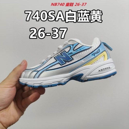 New Balance 740 Kids Shoes 6016 Child