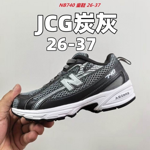 New Balance 740 Kids Shoes 6010 Child