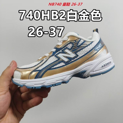 New Balance 740 Kids Shoes 6009 Child