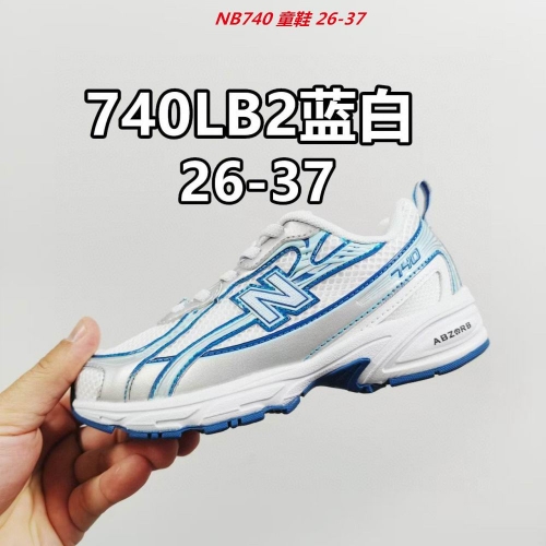 New Balance 740 Kids Shoes 6004 Child