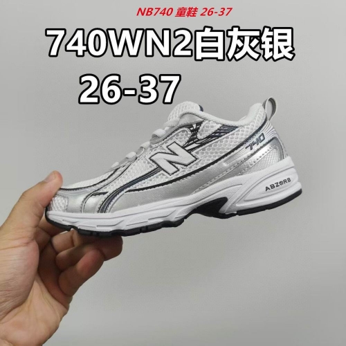 New Balance 740 Kids Shoes 6017 Child